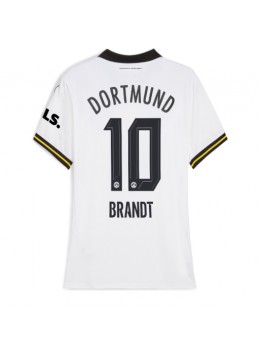 Billige Borussia Dortmund Julian Brandt #10 Tredjedrakt Dame 2024-25 Kortermet